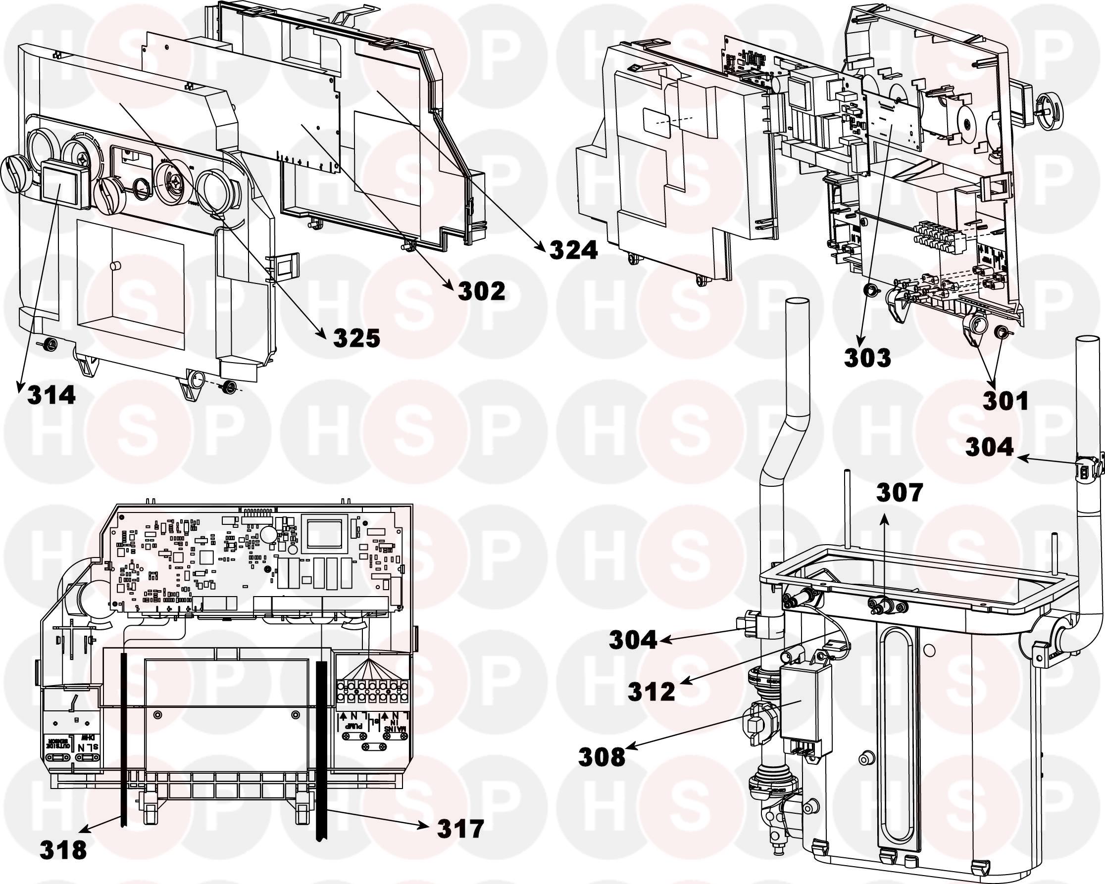 Ideal Logic Heat 12 Controlsdiagram Heating Spare Parts 7663